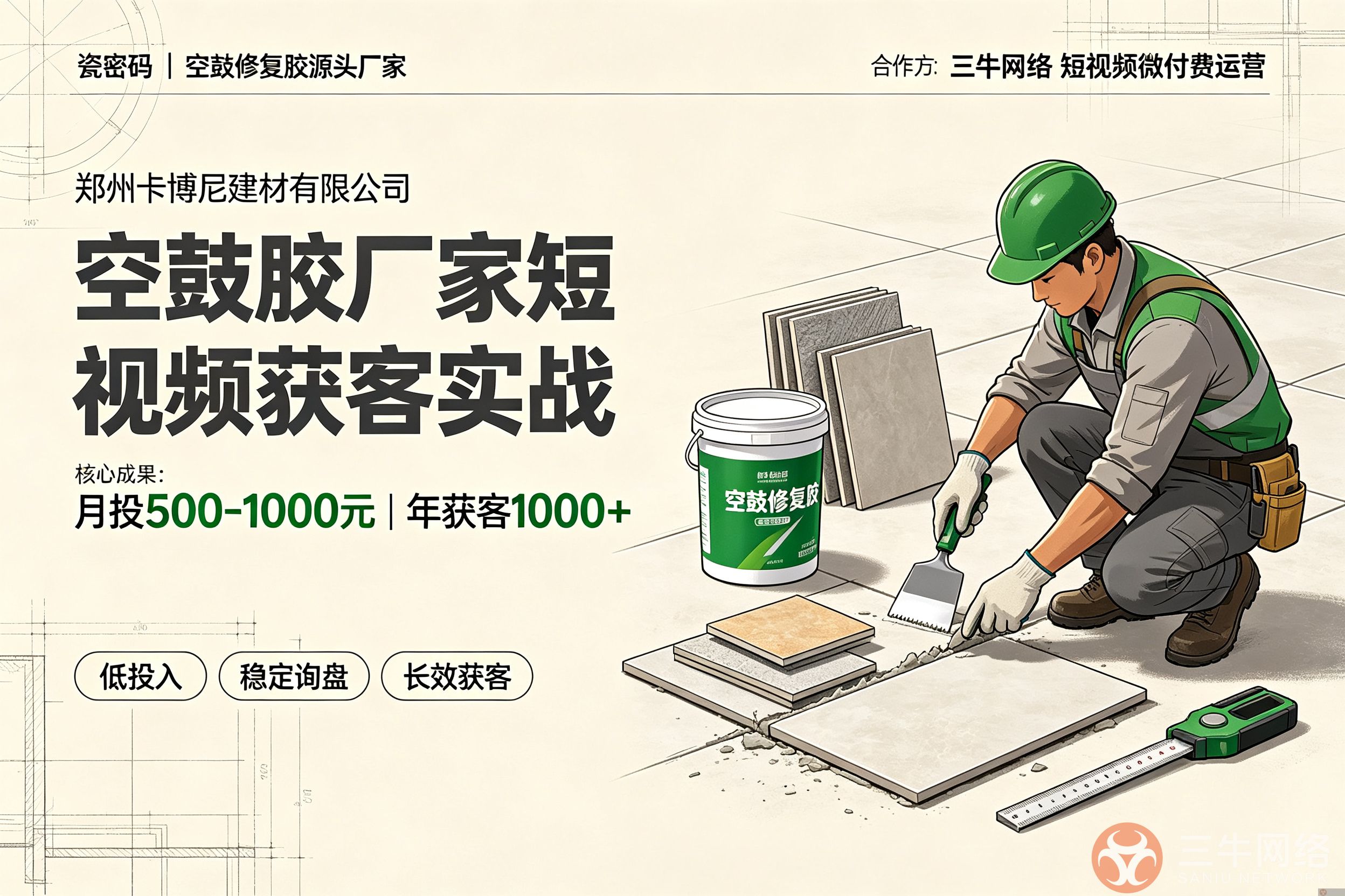 两年深度合作|郑州卡博尼建材依托短视频微付费,年精准客资破千(图2) E12C7C1E1B01810AC0CA8F54436BE4B1.jpg