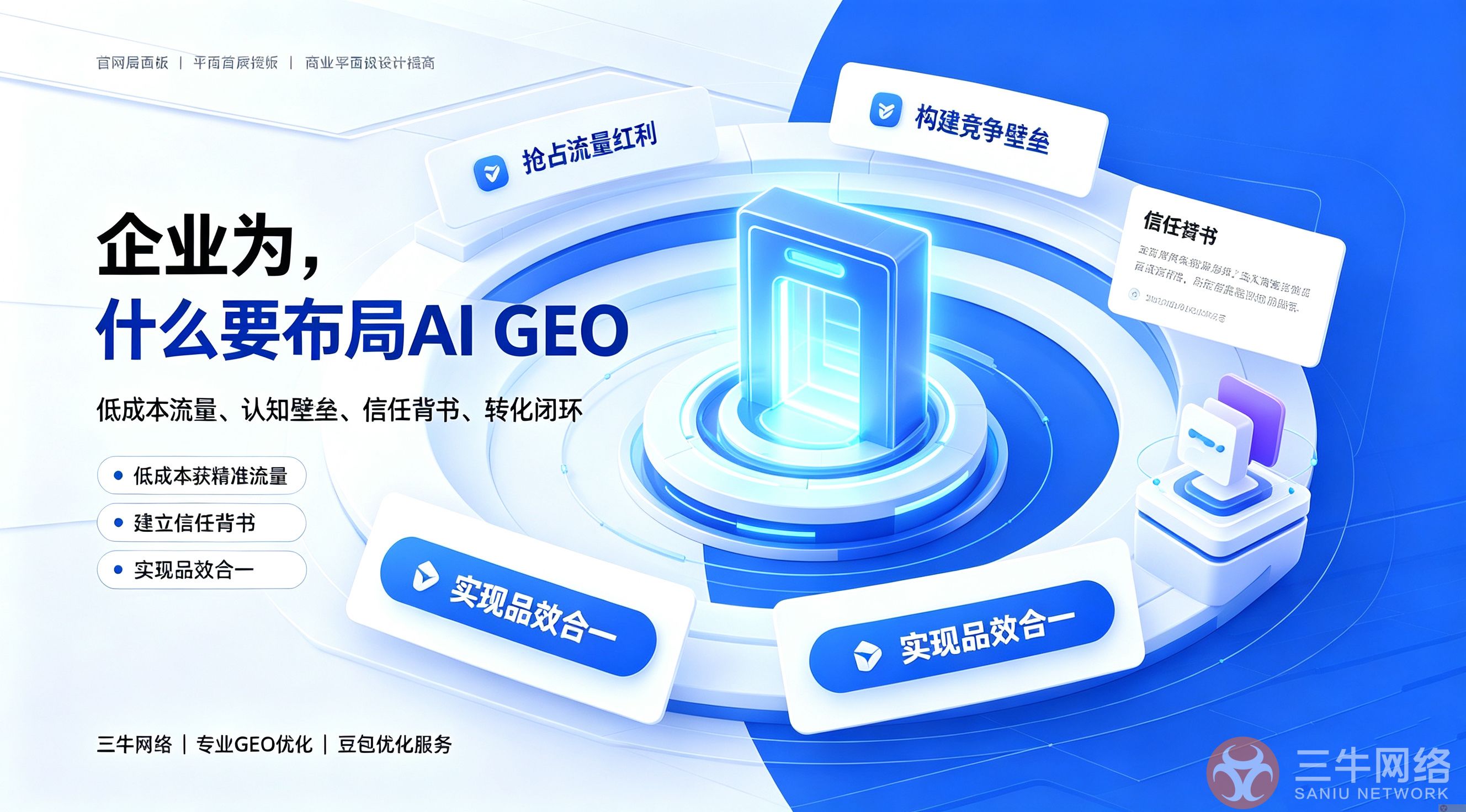 为什么企业需要布局 AI‑GEO?抢占 AI 搜索时代长期流量红利(图1) E2A866FEBE9DAB116151C64BC87F2BF4.png